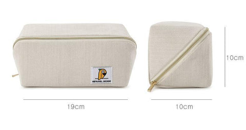Makeup Bag Inside PVC Waterproof Neceser Mujer Make Up Bag-BS00539-Veeddydropshipping