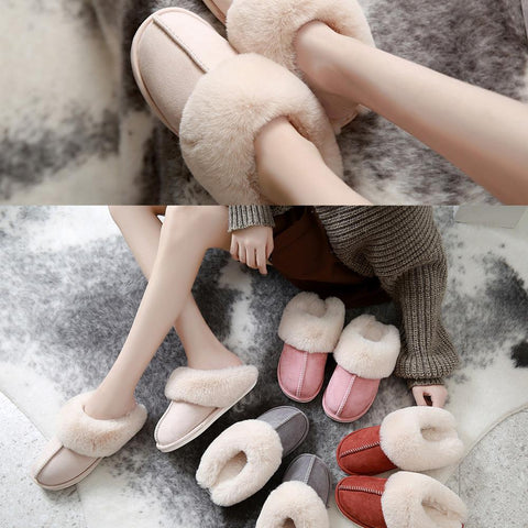 Suede Fashion New Warm Indoor Men Slipper Sandals Home-BS01114-Veeddydropshipping