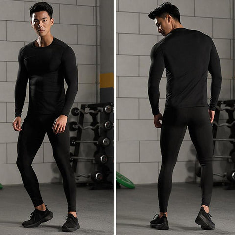 Warm First Layer Man Undrewear Set Compression Quick Drying-MF01541-Veeddydropshipping