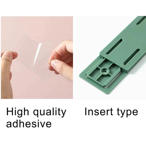 Self-Adhesive Power Socket Strip Fixator Wall-HA00849-Veeddydropshipping
