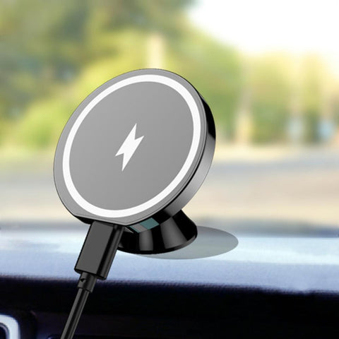 For MagSafe Magnetic Car Air Vent Fast Wireless Charger Mount 15W Wireless Charging Phone-PA01060-Veeddydropshipping