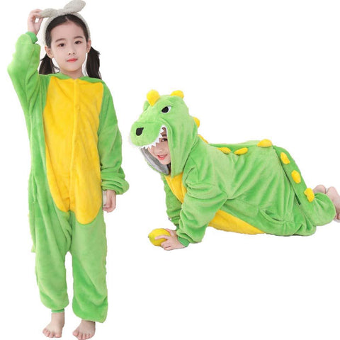 Animal Wolf Lion Licorne Onesie Kids Costume Jumpsuit Kigurumi-TB01058-Veeddydropshipping