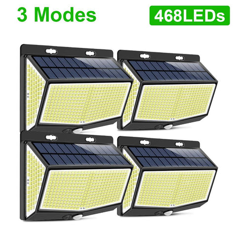 248 468 LED Solar Motion Sensor Lights Outdoor Solar Lamp Sunlight-TI00829-Veeddydropshipping