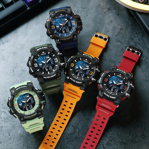 Sport Style Men Digital Watch Shock Military Watches -JW00789-Veeddydropshipping
