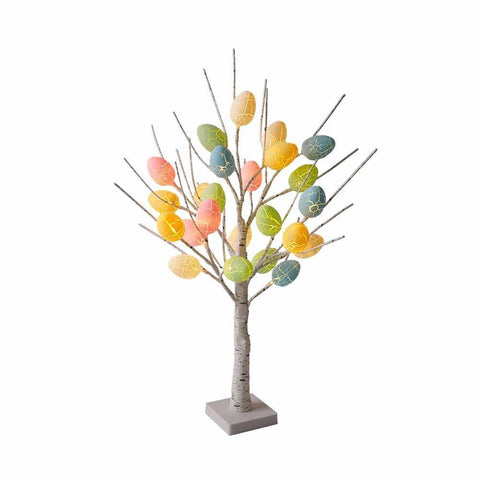 Led Easter Egg Tree With Lights Easter Decorations-HA01872-Veeddydropshipping
