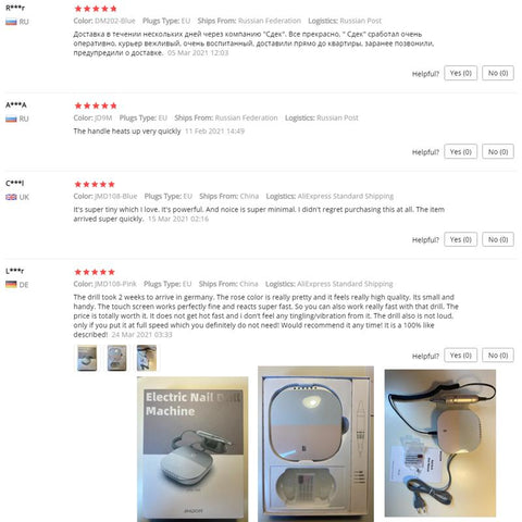 Nail Drill Manicure Machine Cutter Pedicure Set Use Nail Art -BH01060-Veeddydropshipping