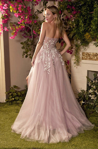 Glitter Tulle A Line Sweetheart Party Dresses-WF01556-Veeddydropshipping