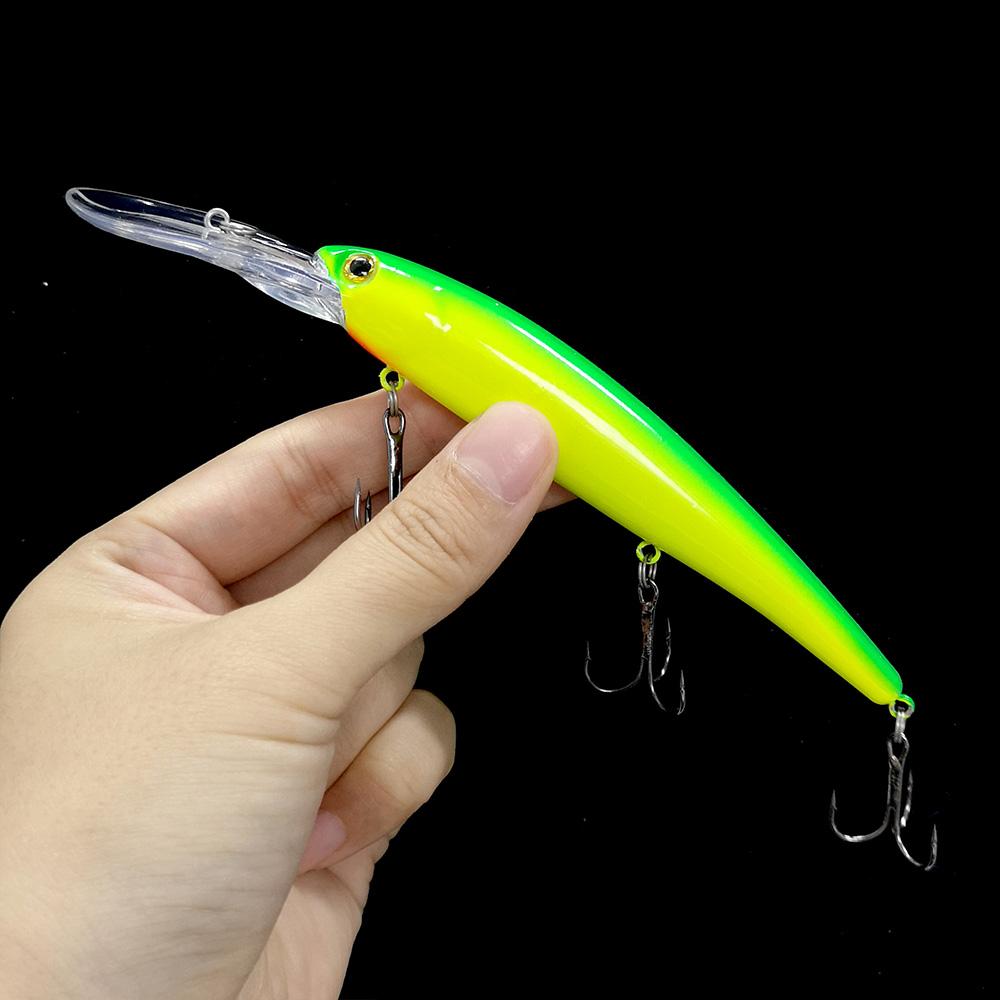 1pcs 16cm 20g Deep Diving Large Minnow Wobbler Lure Artificial Hard Bait -OS00521-Veeddydropshipping