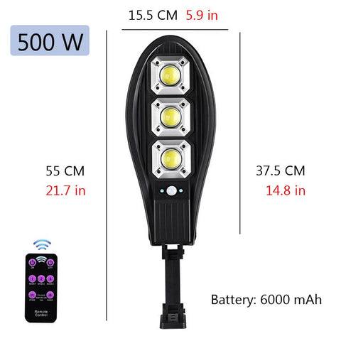 500 watts LED Solar Light Outdoor Solar Lamp Powered Sunlight Waterproof PIR-TI00803-Veeddydropshipping