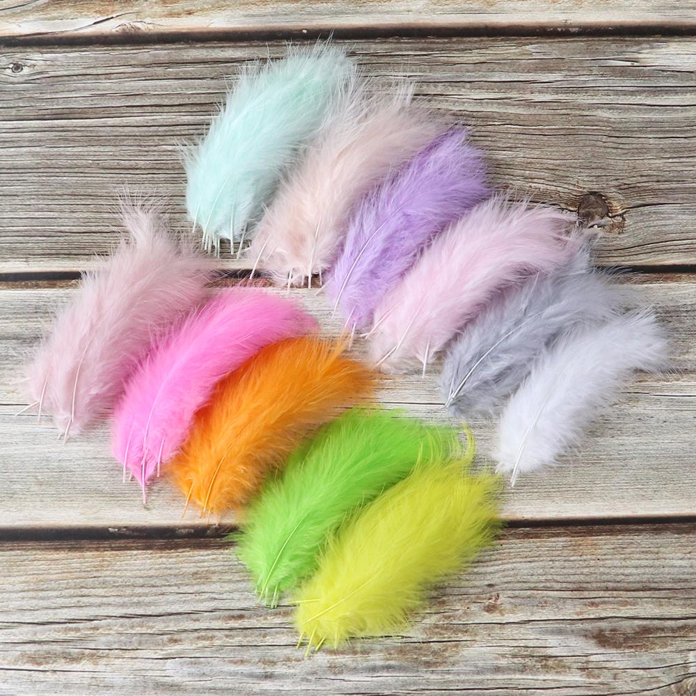 Turkey Marabou Feathers Fluffy Decorative-HA00053-Veeddydropshipping