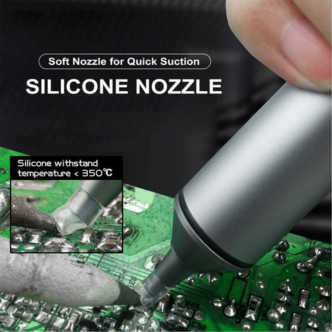 Aluminum Desoldering Pump Profesional Sucker-TI00245-Veeddydropshipping