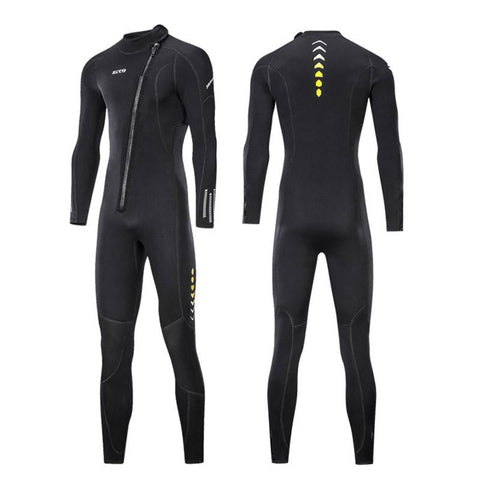 3MM Neoprene Wetsuit Men Women Front Zipper Diving Suit for Snorkeling -OS00149-Veeddydropshipping