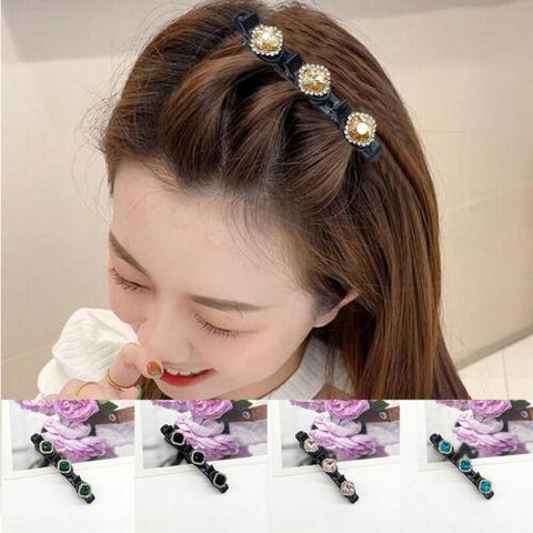 Hair Clips Satin Fabric Hair Band-WF01110-Veeddydropshipping