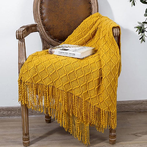 Nordic Knitted Throw Thread Blankets-HA00446-Veeddydropshipping