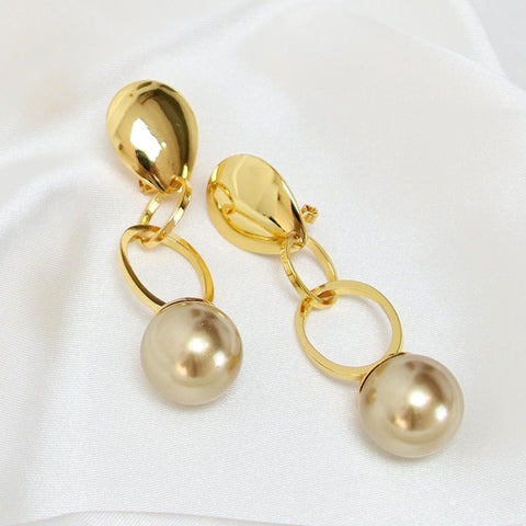 Korean Style Elegant And Simple Pearls Earrings For Women-JW01416-Veeddydropshipping