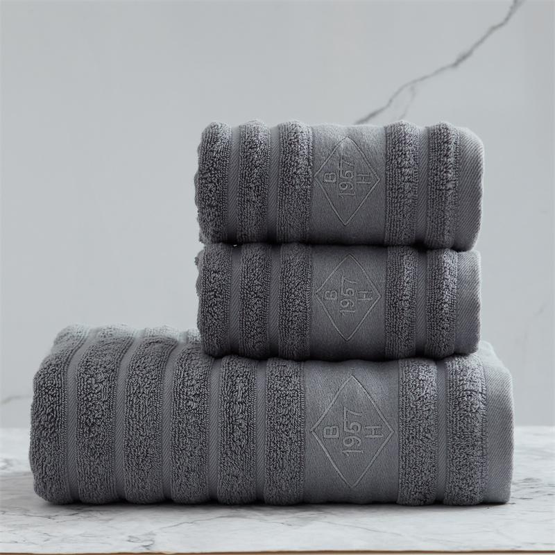Face Towel Long-Staple Cotton Bath Towel Set-HA00556-Veeddydropshipping