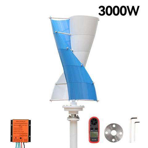 Spiral Wind Vertical Turbine Generators Alternative-TI00672-Veeddydropshipping