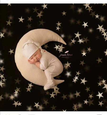 Creative Newborn Photography Theme Moon star poseing pillow props Photo-TB00461-Veeddydropshipping