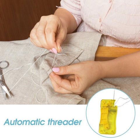 Automatic Needle Threader Sewing Needle Device Hand Machine DIY Tool-AM00230-Veeddydropshipping