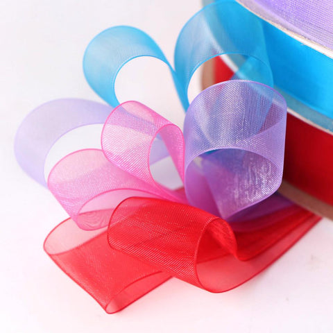Organza Ribbon For Handmade Bow Craft-HA00172-Veeddydropshipping