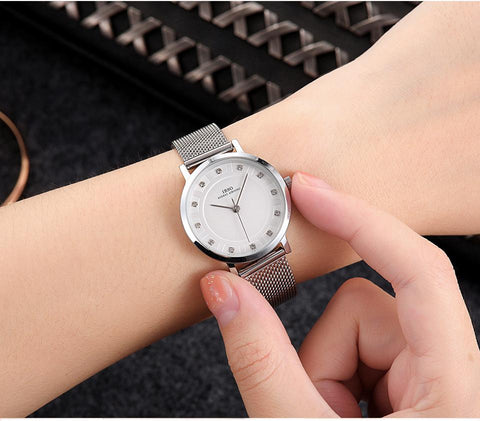 Quartz Watch Set Crystal Bracelet Necklace Watch Sets-JW00902-Veeddydropshipping