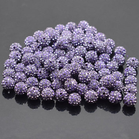 Crystal Disco Clay Spacer Beads For DIY Jewelry Making -JW01523-Veeddydropshipping