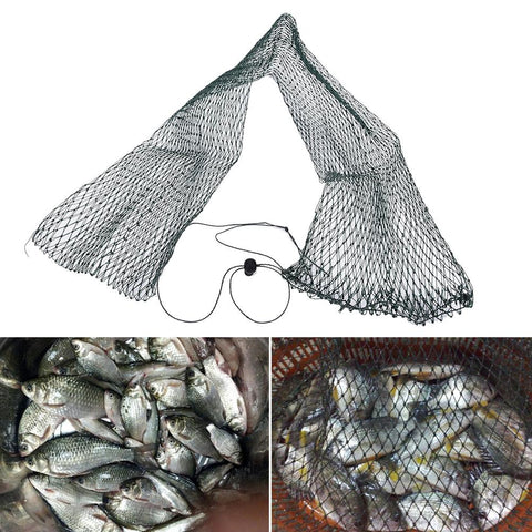 High Quality  nylon foldable fishing net fish pot trap fishing net creel simple fish -OS00508-Veeddydropshipping