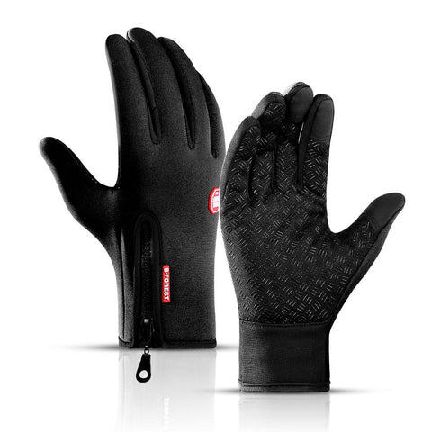 Winter Cycling Gloves With Wrist Support Touch Screen Bicycle Gloves Outdoor -OS00984-Veeddydropshipping