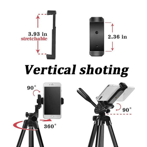 NA-3120 Phone Tripod Stand 40inch Universal Photography for Gopro iPhone Samsung Xiaomi -CE00263-Veeddydropshipping