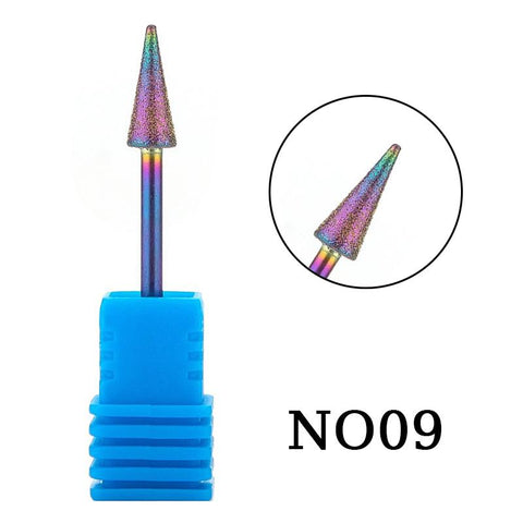 10 Style Milling Cutter Nail Bit Gel Remove Grinder Tool-BH01056-Veeddydropshipping