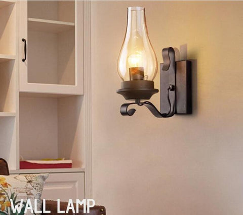 Industrial Light Iron Bedside Wall Lamp-TI00434-Veeddydropshipping