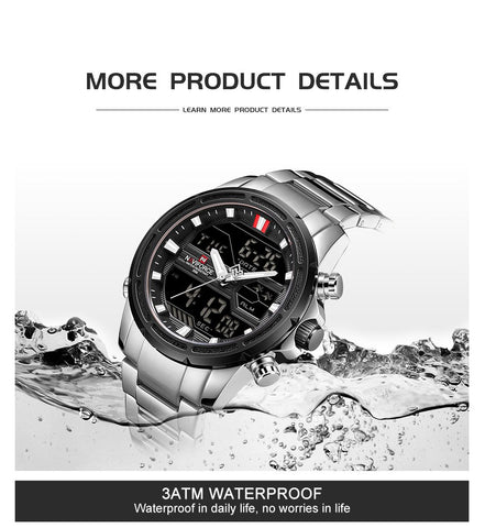 Watches for Men Luxury Brand Digital Chronograph Sport Quartz-JW00803-Veeddydropshipping
