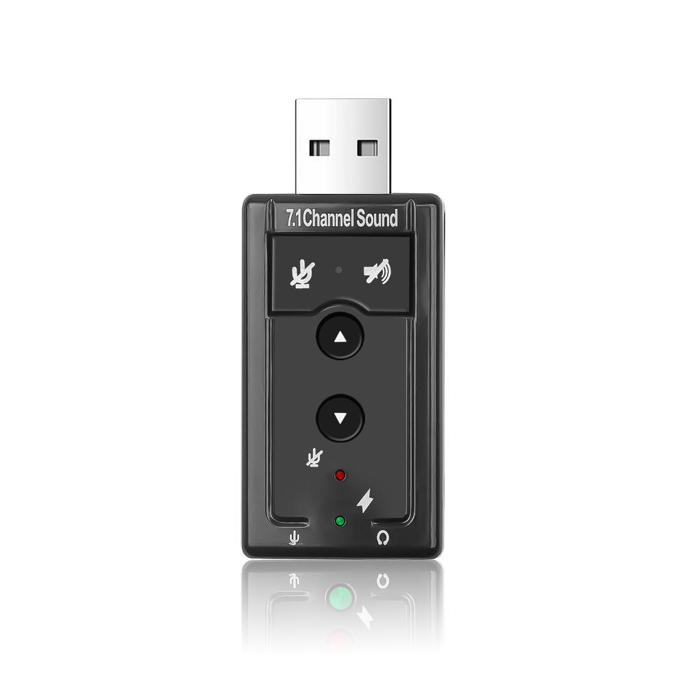Audio  Card  Speaker Audio With Microphone Jack Converte -CO00124-Veeddydropshipping