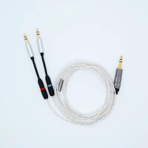 MMCX TO 3.5mm 2.5mm HD650 HIFIMAN 2Pin 0.78mm IE80 IM A2DC QDC TFZ -CE01229-Veeddydropshipping