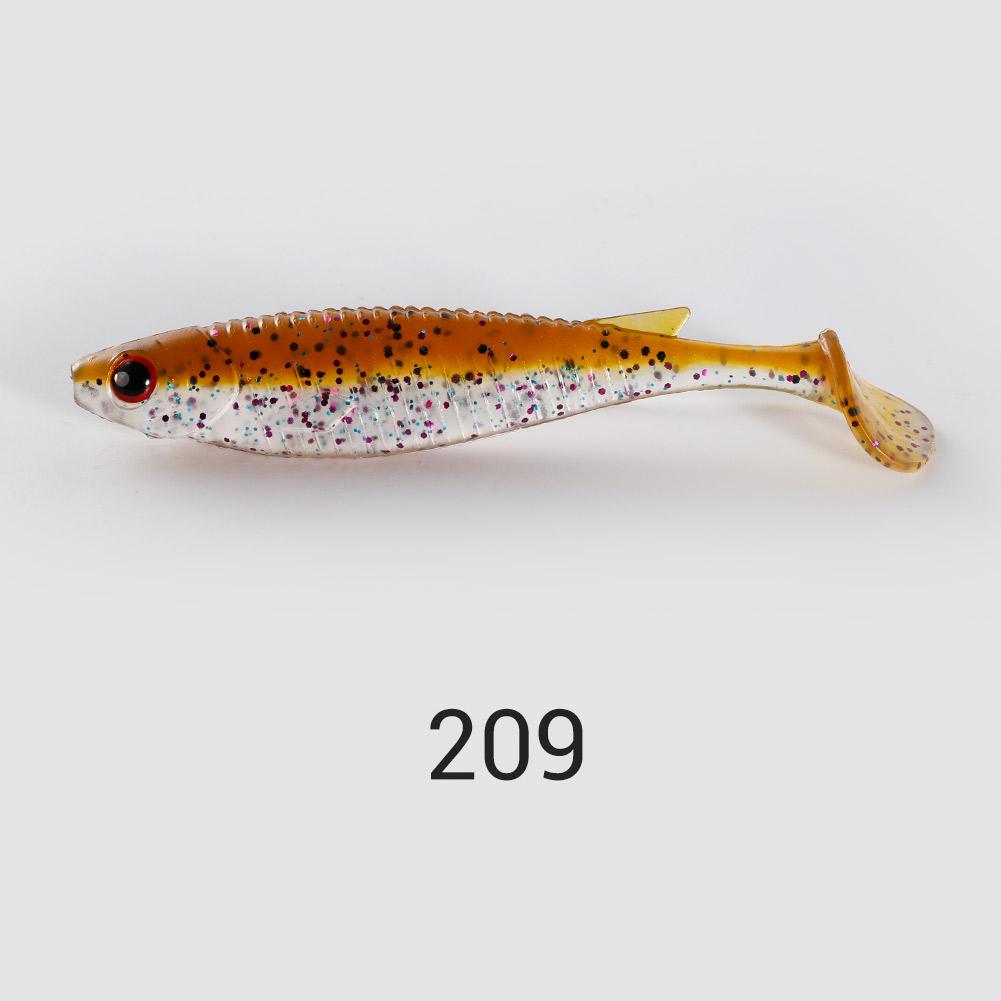4Pcs Soft Lure Paddle Tail Shad 10cm 8g PVC Wobbler Swimbait Jig Head Artificial -OS00528-Veeddydropshipping