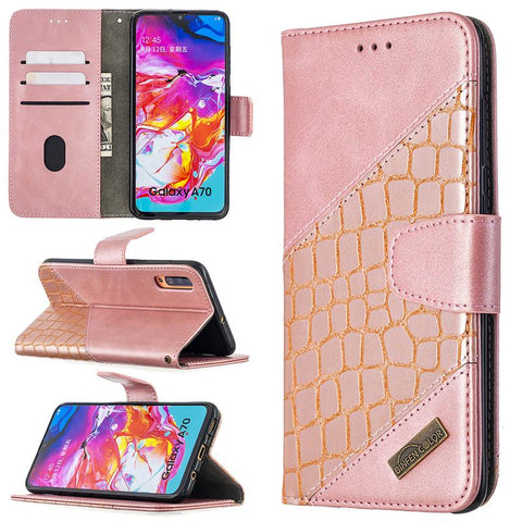 Wallet Flip Case For Samsung Galaxy A70 Cover For Samsung A 70 A70S A707F A705F A705 Case-PA00217-Veeddydropshipping