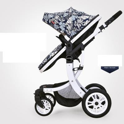 Baby stroller 2023 Newborn baby car,Red Trolley Baby Pushchair car-TB00366-Veeddydropshipping