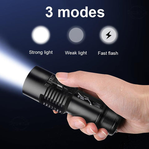 10000Lumens Professional Diving Flashlight Rechargeable XHP160 Diving Torch-TI00956-Veeddydropshipping