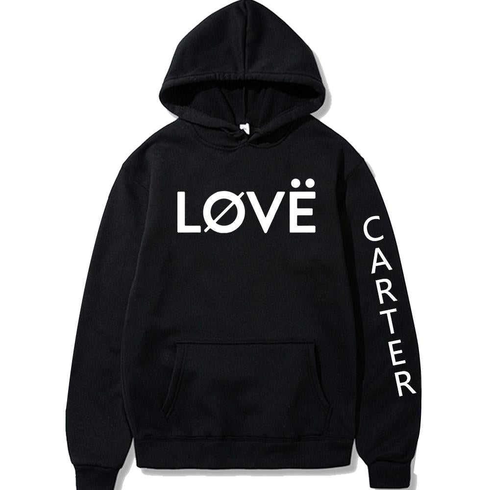 Sweatshirt Carter Love Hip Hop Hoodie Long Sleeve-Veeddydropshipping