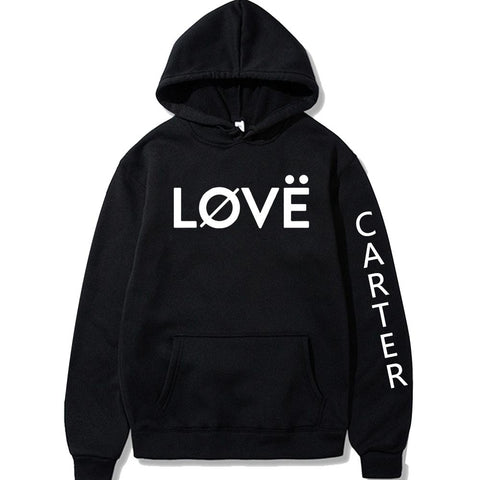 Sweatshirt Carter Love Hip Hop Hoodie Long Sleeve-Veeddydropshipping