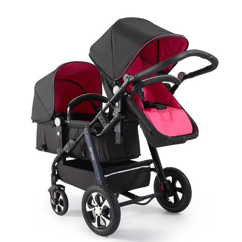 2023 New twin stroller,baby stroller,folding stroller Twins baby carriage-TB00384-Veeddydropshipping