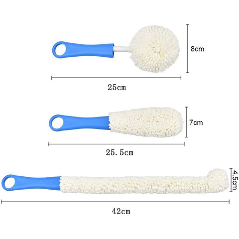 Soft Foam Wine Bottle Brush Decanter-HA01081-Veeddydropshipping