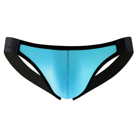 Unilateral Thong Panties G-String Briefs Breathable Underwear Male Lingerie-MF01686-Veeddydropshipping