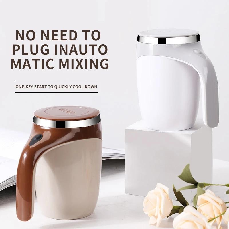 Automatic Self Stirring Magnetic Mug Stainless Steel-HA01249-Veeddydropshipping