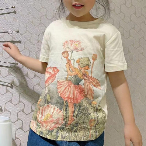 Pre-sale Summer Boys and girls&#39; short sleeve T-shirt High quality-TB01157-Veeddydropshipping