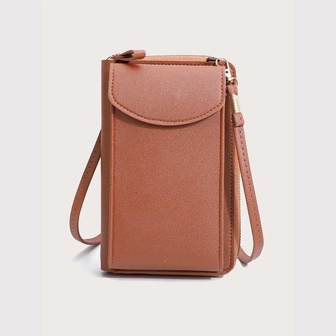 Women PU Leather Shoulder Bag Multifuncion Messenger-BS00124-Veeddydropshipping