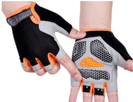 Non-slip Anti Half Finger Gloves Motorcycle Gloves elastic Shock Fitness Cycling -OS01019-Veeddydropshipping