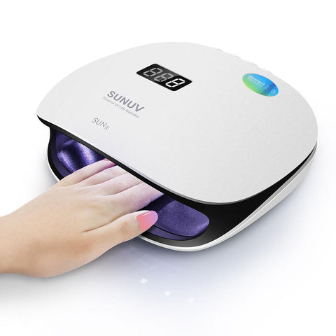 Nail Dryer Lamp with Display Smart UV Nail Art Manicure Tool -BH01085-Veeddydropshipping