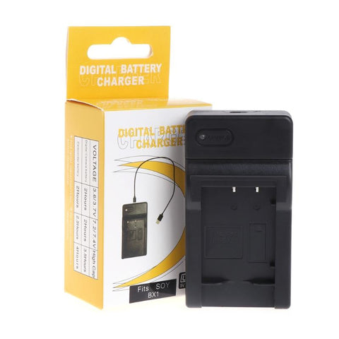 NP-BX1 USB Battery Charger For  DSC RX1 RX100 M3 WX350 WX300 HX400 Camera-PA00875-Veeddydropshipping