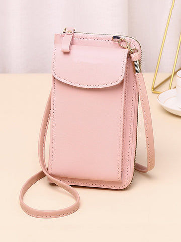 Women PU Leather Shoulder Bag Multifuncion Messenger-BS00124-Veeddydropshipping